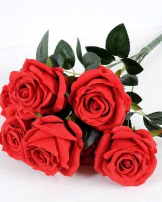 25*25*43CM Rose Bush*7 GS-1780025-R1 Flowers Bush YeahFlower is one of Chinese leading OEM manufacturers and exporters , supplying the silk flowers, wholesale artificial trees 25*25*43CM Rose Bush*7 GS-1780025-R1