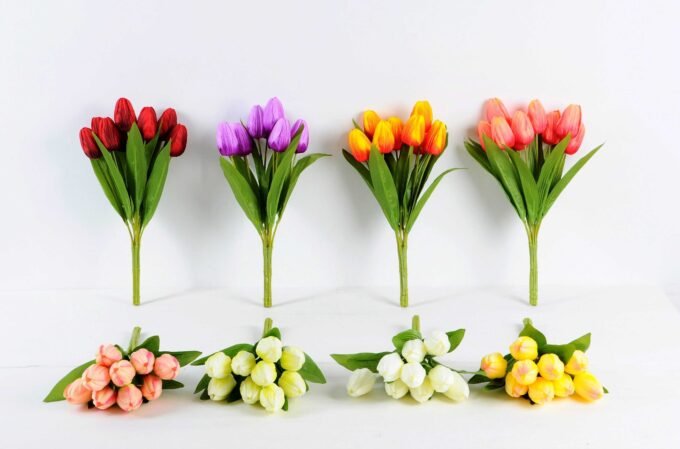 17*17*40CM Tulip Bush*9 GS-1780027-R1