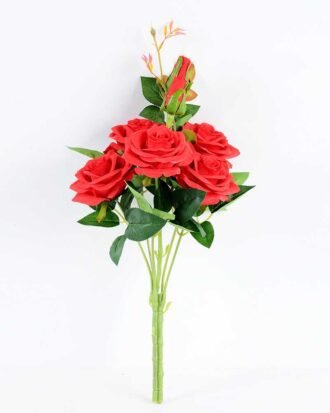 20*20*50CM Rose Bush*7 GS-1780030-R1 Flowers Bush YeahFlower is one of Chinese leading OEM manufacturers and exporters , supplying the silk flowers, wholesale artificial trees 20*20*50CM Rose Bush*7 GS-1780030-R1