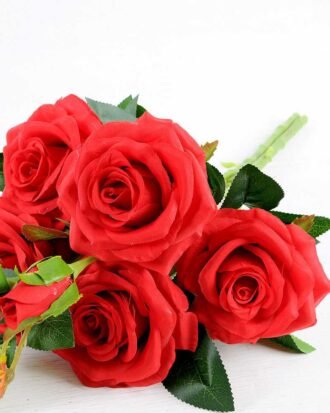 20*20*50CM Rose Bush*7 GS-1780030-R1 Flowers Bush YeahFlower is one of Chinese leading OEM manufacturers and exporters , supplying the silk flowers, wholesale artificial trees 20*20*50CM Rose Bush*7 GS-1780030-R1