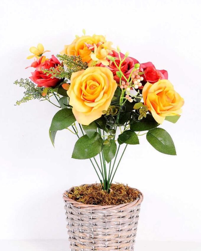 25*25*44CM Rose Bush*10 GS-1810034-O1