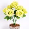 25*25*43CM Rose Bush*7 GS-1810035-G1