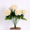 25*25*43CM Rose Bush*7 GS-1810035-W1