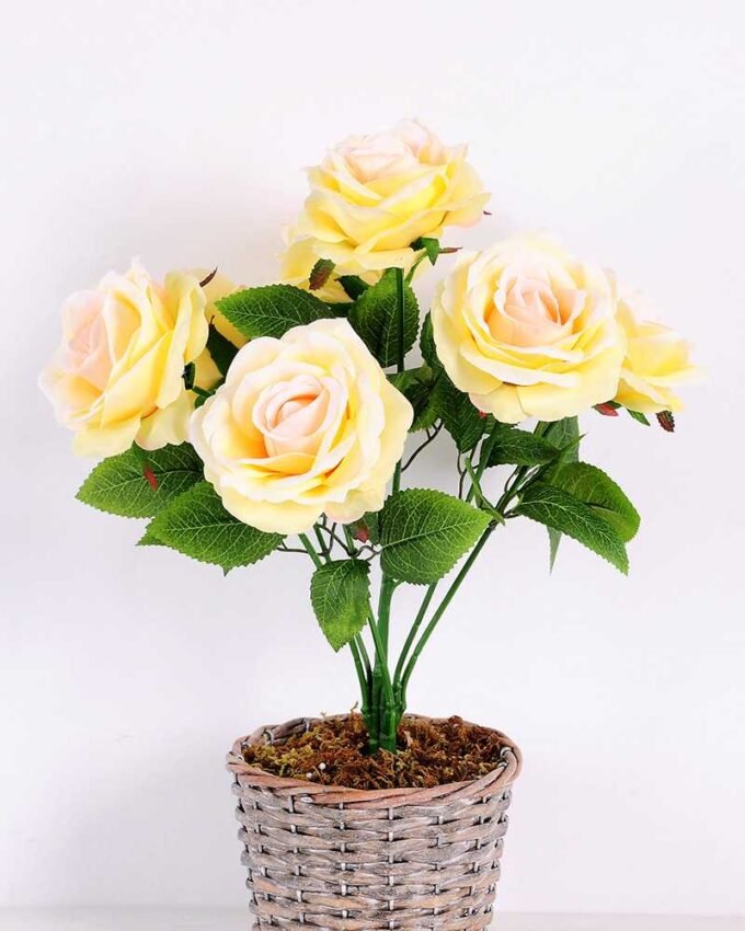 25*25*43CM Rose Bush*7 GS-1810035-Y1 1 25*25*43CM Rose Bush*7 GS-1810035-Y1