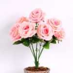 25*25*45CM Rose Bush*7 GS-1810037-P2
