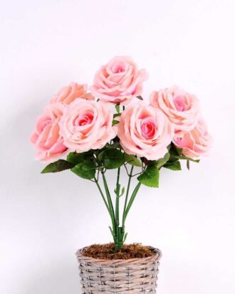 25*25*45CM Rose Bush*7 GS-1810037-P2