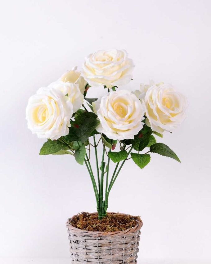 25*25*45CM Rose Bush*7 GS-1810037-W1