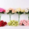 25*25*45CM Rose Bush*7 GS-1810037-W1