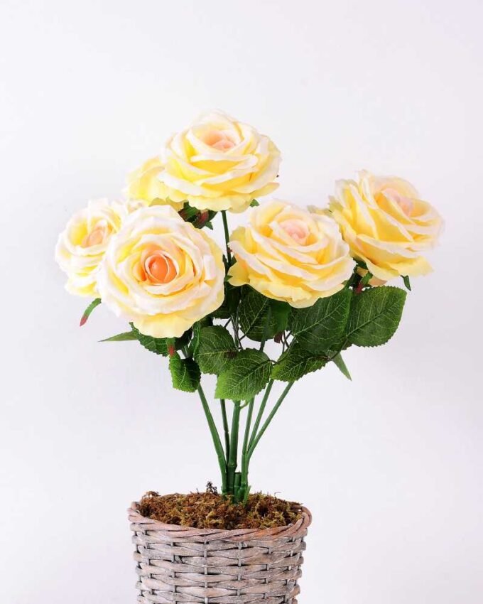 25*25*45CM Rose Bush*7 GS-1810037-Y1