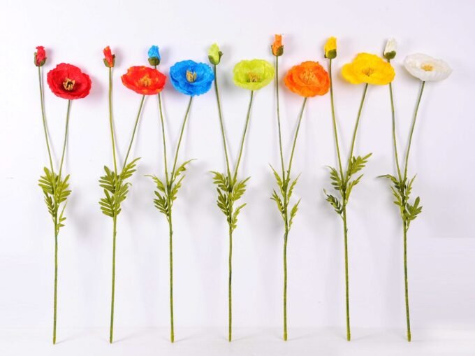 13*96cm Poppy spray*2 GS-2180008-G1
