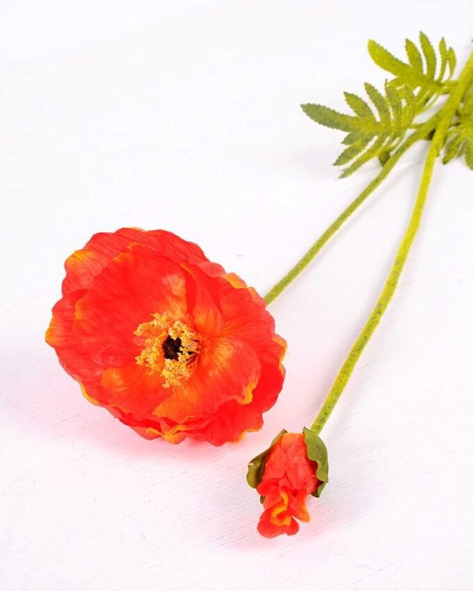 13*96cm Poppy spray*2 GS-2180008-O1
