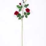 17*82cm Velvet mini rose spray*3 GS-2390011-R3