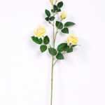 17*82cm Velvet mini rose spray*3 GS-2390011-Y1