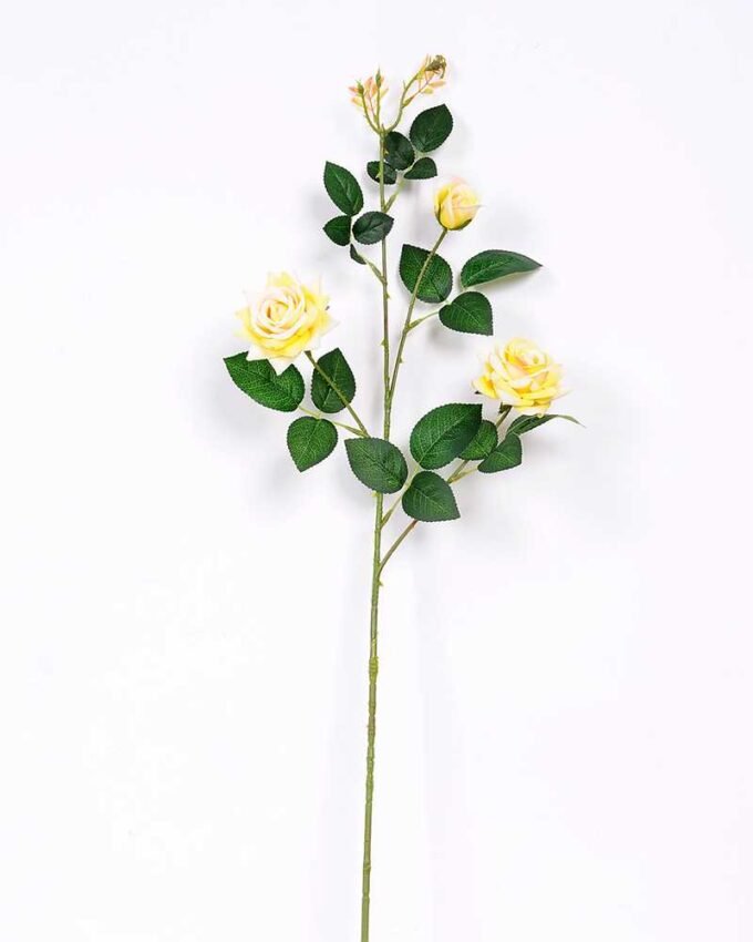 17*82cm Velvet mini rose spray*3 GS-2390011-Y1