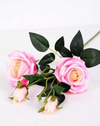 26*78cm Rose spray*4 GS-2390012-P4 Single Flowers YeahFlower is one of Chinese leading OEM manufacturers and exporters , supplying the silk flowers, wholesale artificial trees 26*78cm Rose spray*4 GS-2390012-P4