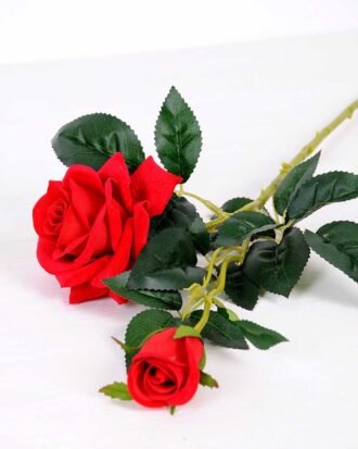 20*71cm Velvet rose spray*2 GS-2390014-R1