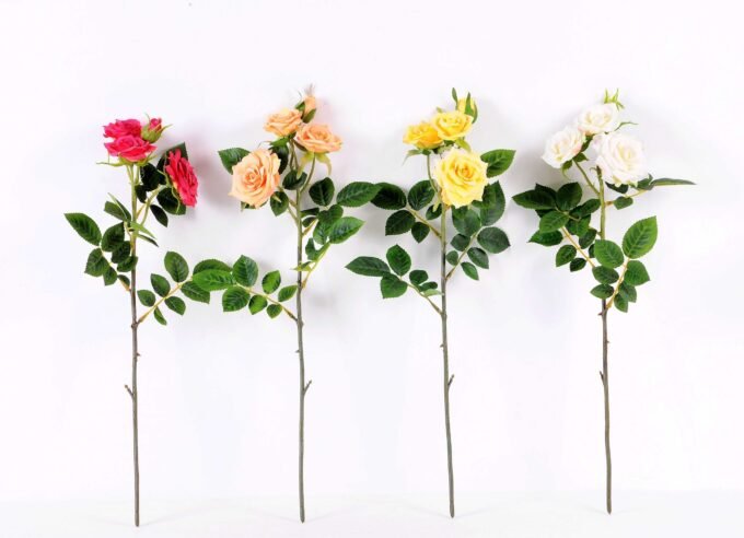 20*20*45CM Wild Rose Spray*4 GS-2580065-R1