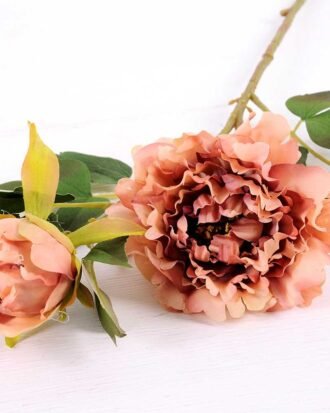 26*26*52CM Autumn Peony*2(S) GS-2580092-S1 Single Flowers YeahFlower is one of Chinese leading OEM manufacturers and exporters , supplying the silk flowers, wholesale artificial trees 26*26*52CM Autumn Peony*2(S) GS-2580092-S1