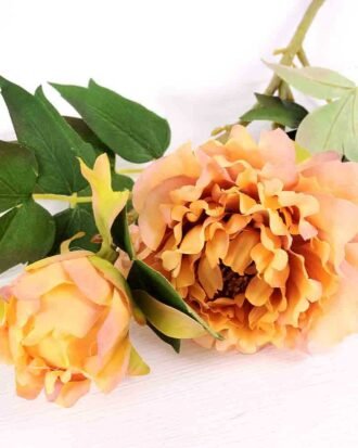 26*26*52CM Autumn Peony*2(S) GS-2580092-Y1 Single Flowers YeahFlower is one of Chinese leading OEM manufacturers and exporters , supplying the silk flowers, wholesale artificial trees 26*26*52CM Autumn Peony*2(S) GS-2580092-Y1