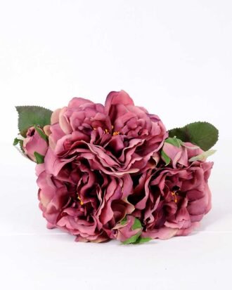 27*33CM Rose Bouquet GS-2580114-P1 Bouquet YeahFlower is one of Chinese leading OEM manufacturers and exporters , supplying the silk flowers, wholesale artificial trees 27*33CM Rose Bouquet GS-2580114-P1