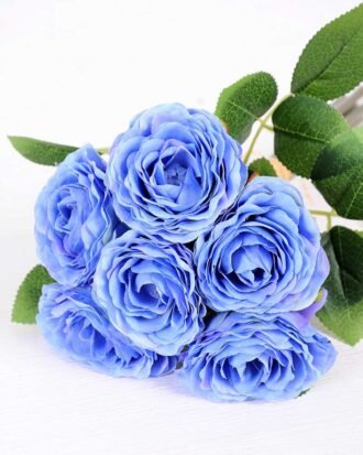 12*12*20cm Rose*6 with raffia GS-2620053-B1 Flowers Bush YeahFlower is one of Chinese leading OEM manufacturers and exporters , supplying the silk flowers, wholesale artificial trees 12*12*20cm Rose*6 with raffia GS-2620053-B1