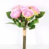 12*12*20cm Rose*6 with raffia GS-2620053-P1