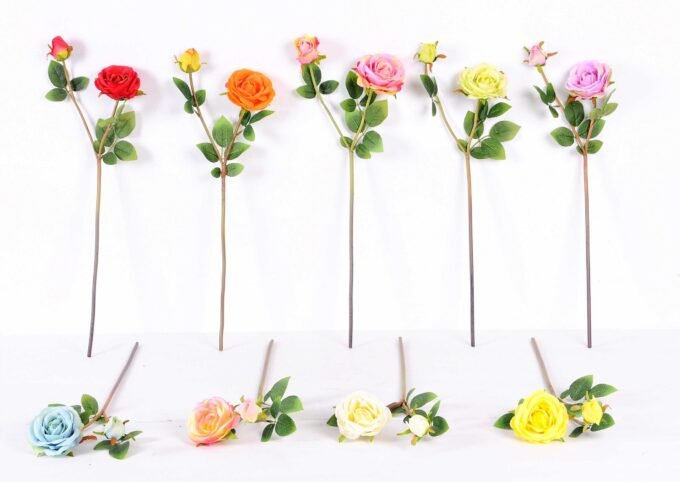 12*12*52CM ROSE SPRAY*2 GS-2620089-Y1