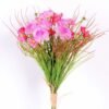 30*30*50CM  Carnation & daisy & grass bouquet*9 GS-2620180-R1