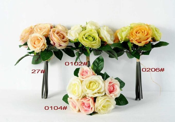 16*28CM rose bush *7 GS-2620197