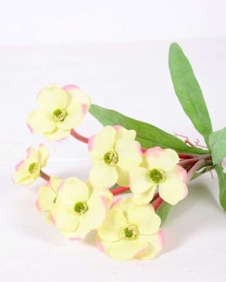 18*34CM MINI FLOWER BUSH*7 GS-2620220-G1 Flowers Bush YeahFlower is one of Chinese leading OEM manufacturers and exporters , supplying the silk flowers, wholesale artificial trees 18*34CM MINI FLOWER BUSH*7 GS-2620220-G1