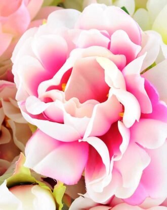 32*32*52cm Peony bush*7 GS-2740011 Flowers Bush YeahFlower is one of Chinese leading OEM manufacturers and exporters , supplying the silk flowers, wholesale artificial trees 32*32*52cm Peony bush*7 GS-2740011