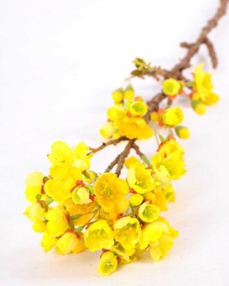 10*82CM Single cherry GS-2790143-Y1 Single Flowers YeahFlower is one of Chinese leading OEM manufacturers and exporters , supplying the silk flowers, wholesale artificial trees 10*82CM Single cherry GS-2790143-Y1