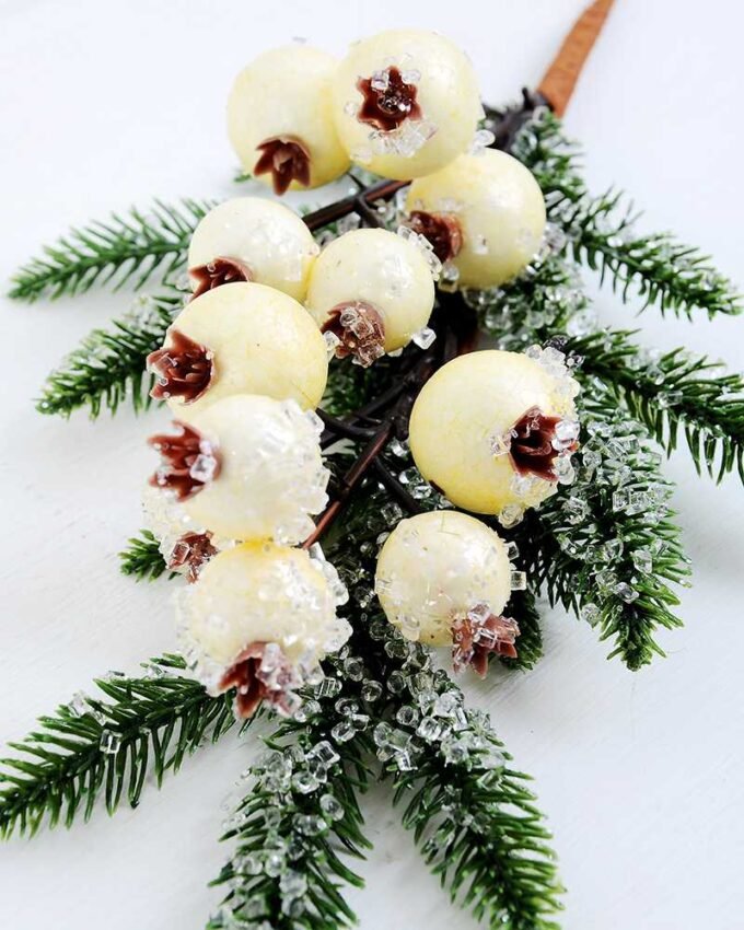 18*40cm Hawthorn & Pine twigs spray GS-3010091 2 18*40cm Hawthorn & Pine twigs spray GS-3010091