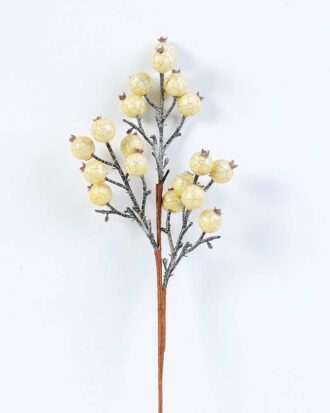 10*45cm Hawthorn spray GS-3010095 Christmas Item YeahFlower is one of Chinese leading OEM manufacturers and exporters , supplying the silk flowers, wholesale artificial trees 10*45cm Hawthorn spray GS-3010095