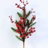 15*40cm red berry & Pine twigs spray GS-3010097