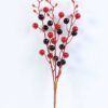 10*45cm red/black berry spray GS-3010098
