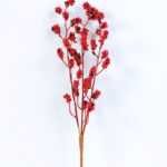 12*45cm red/black berry spray GS-3010099