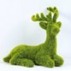 20*16cm flocking Sika deer GS-3010105 1 20*16cm flocking Sika deer GS-3010105