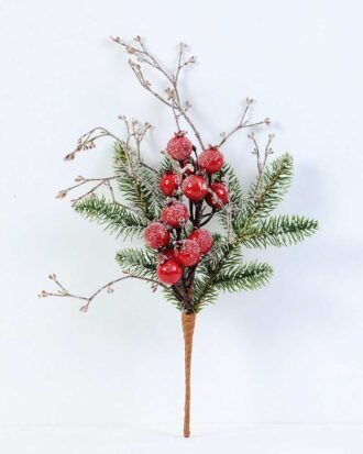 20*40cm Pomegranate & Pine twigs spray GS-3010109