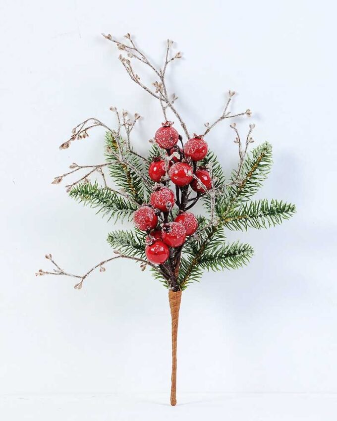 20*40cm Pomegranate & Pine twigs spray GS-3010109