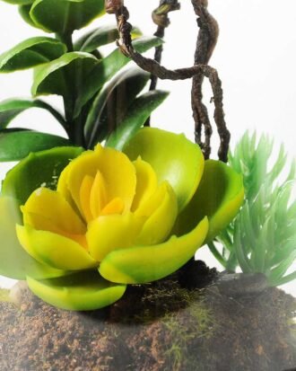 desert plant in glass pot GS-3030025