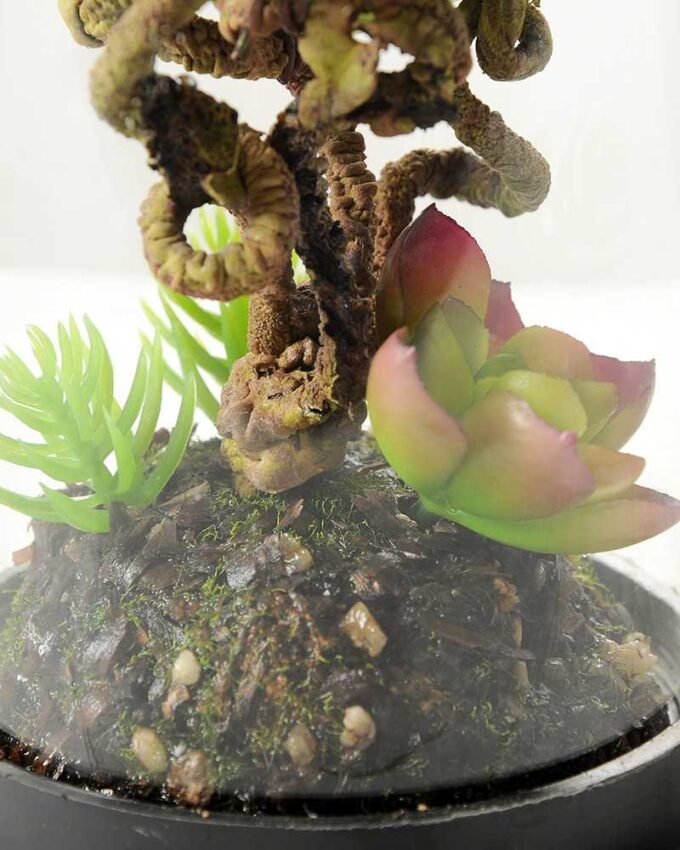 9.5*9.5*15cm Desert plant in grass pot GS-3030169