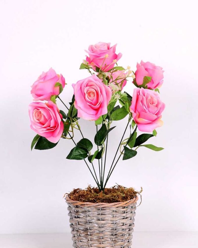18*40cm Rose bush*7 GS-3150007-P2