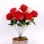 18*40cm Rose bush*7 GS-3150007-R1