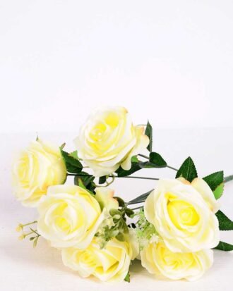 18*40cm Rose bush*7 GS-3150007-W1 Flowers Bush YeahFlower is one of Chinese leading OEM manufacturers and exporters , supplying the silk flowers, wholesale artificial trees 18*40cm Rose bush*7 GS-3150007-W1
