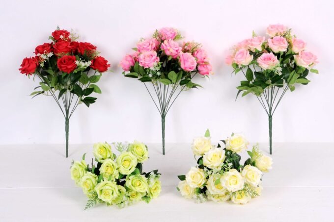 18*42cm Rose bush*12 GS-3150008-G1