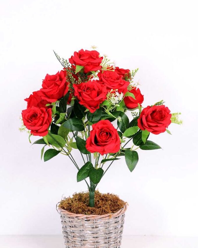 18*42cm Rose bush*12 GS-3150008-R1