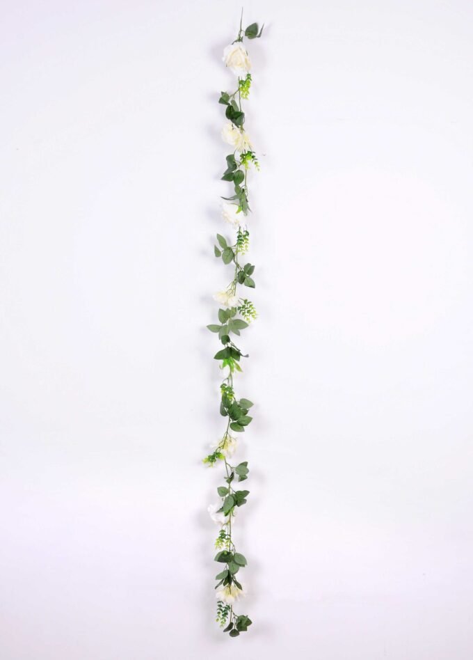 9*180cm Rose & hydrangea vine GS-3150009