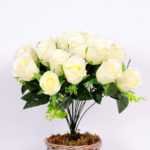 32*36cm Mini rose bush*18 GS-3150011-W1