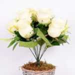 22*35cm Rose bush*9 GS-3150013-W1